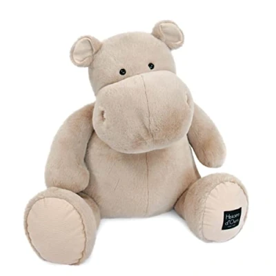 Afbeelding van Pluche Hippo Nijlpaard Beige 85cm