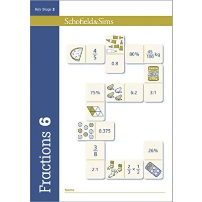 Afbeelding van Fractions, Decimals and Percentages Book 6: Year 6, Ages 10 11