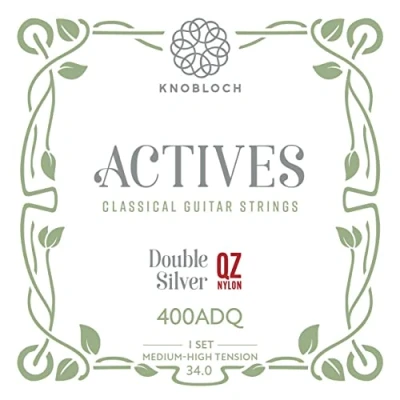 Afbeelding van Knobloch Strings 400 ADC CX Carbon Actives Double Silver (Medium High) Klassieke gitaarsnaren