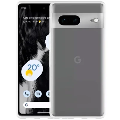 Afbeelding van Just in Case Soft Design Google Pixel 7 Back Cover Transparant