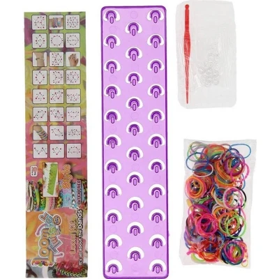 Afbeelding van Loom bandjes starter set (200 delig)