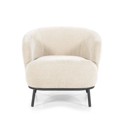 Afbeelding van Fauteuil David Stof Safari Taupe
