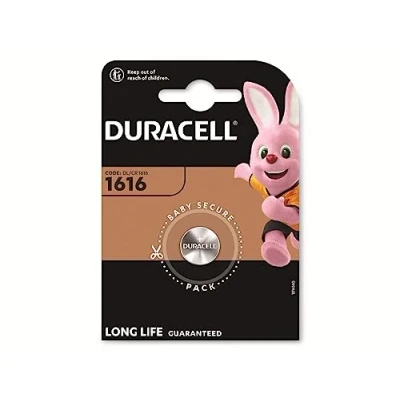 Afbeelding van Duracell CR1616 / DL1616 lithium knoopcel batterij