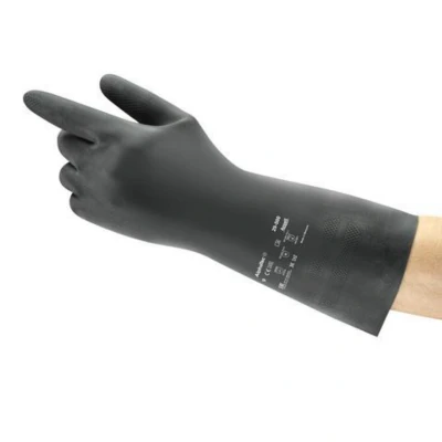 Afbeelding van Handschoen Neotop 29 500 Zwart Gevlokt Maat 11 per 12