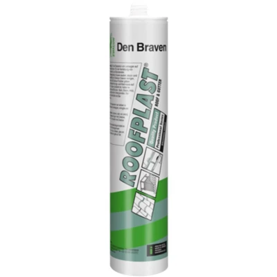 Afbeelding van Zwaluw roofplast 310 ml, zwart, koker