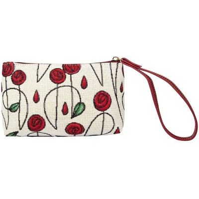 Afbeelding van Polstasje portemonnee Simple Rose Charles Rennie Mackintosh
