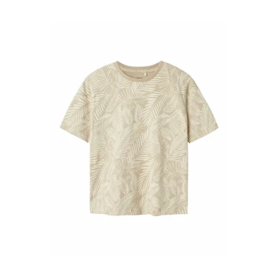 Afbeelding van Name it Regular FIT Tshirt print voor kinderen, Maat: 116, Island fossil