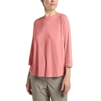 Afbeelding van Jack Wolfskin Longsleeve, Dames, Maat: Small, Mineral red heather