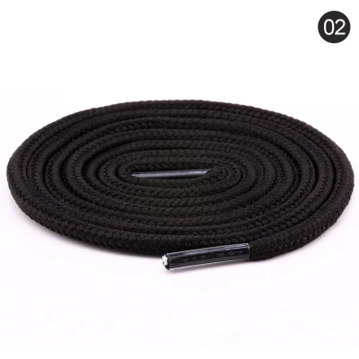Afbeelding van 1 paar ronde veters 60 cm zwart