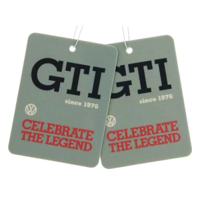 Afbeelding van BRISA VW Collection Volkswagen GTI luchtverfrisser, geurdispenser, geurboom voor auto/auto (energie/set van 2)