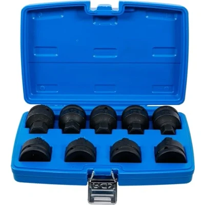 Afbeelding van BGS Kracht dopsleutelbitset 3/4&quot; inbus, veeltand (voor XZN) 9 delig