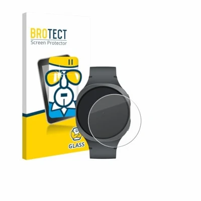 Afbeelding van BROTECT Glas Screenprotector voor Samsung Galaxy Watch 8 (40 mm) Gehard Beschermglas 9H