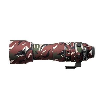Afbeelding van EasyCover Lens Eik voor Sigma 150 600mm F5 6.3 DG DN OS Sport (Sony E), Groene Camouflage, geval