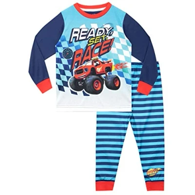 Afbeelding van Blaze and the Monster Machines Jongens Pyjama, Blauw, 4 5 jaar