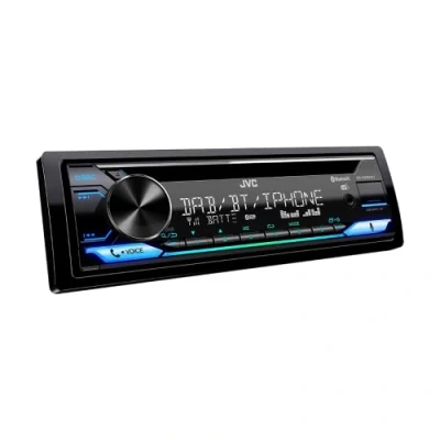 Afbeelding van JVC KD DB922BT CD autoradio met DAB+ &amp; Bluetooth handsfree (USB, AUX In, 3 x Pre Out 2,5V, Amazon Alexa, soundprocessor, 4x50 W, VAR. verlichting)