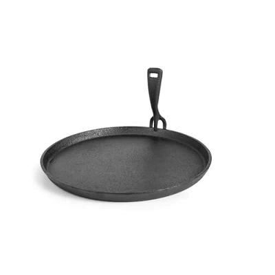 Afbeelding van Ibili 8411922449570 Plato Hierro fundido gietijzeren plaat, 26 cm, geschikt voor inductie, inclusief klem, meerkleurig