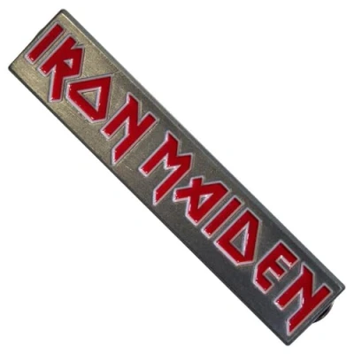 Afbeelding van Iron Maiden Logo Pin Zilverkleurig