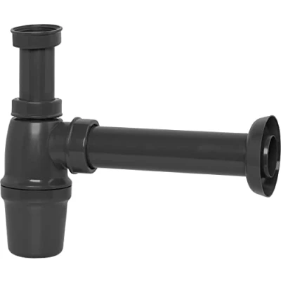 Afbeelding van Cornat Rezyklat T3174061R Beker geursluiting voor wastafels 1 1/4 inch Ø 40 mm Gemaakt van gerecyclede kunststoffen Made in Germany kwaliteit/sifon/afvoerverbinding