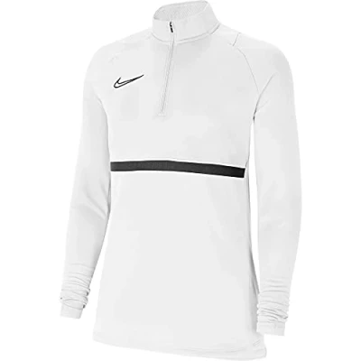 Afbeelding van Nike Dames Academy 21 Boor Top, Wit/Zwart/Zwart/Zwart, CV2653 100, XL
