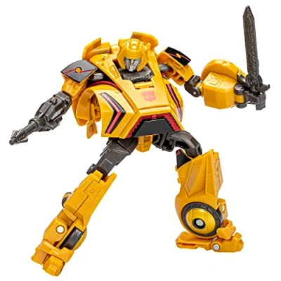 Afbeelding van Transformers Studio Series Deluxe 01, Bumblebee Gamer Edition 11 cm, geïnspireerd op het videogame Transformers: War of Cybertron