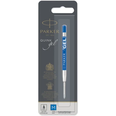 Afbeelding van Gelpenvulling Parker Quink blauw medium