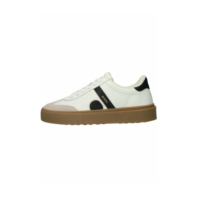 Afbeelding van Blackstone QUARTZ AUDEN EL280 White Black Sneaker (low) Dames Maat: 40