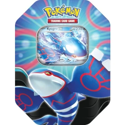Afbeelding van Pokémon TCG: Azur Legends Box Kyogre ex (4 boosters en 1 glanzende promokaart)