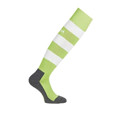 Afbeelding van Uhlsport Team Pro Essential Stripe Voetbalkousen Flash Groen / Wit Maat: 45 47