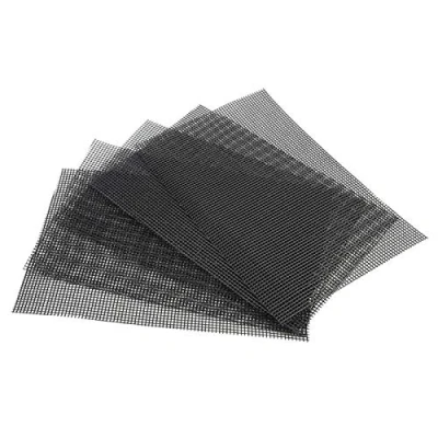 Afbeelding van 5 Stks Bloempot Gat Mesh Mat Zwart Plastic Bonsai Bodemafvoer Schermen Rooster Vierkante 30x10 cm/30x20 cm(30 * 20cm)
