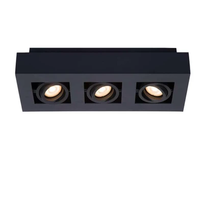 Afbeelding van Lucide Plafondspot XIRAX 3x5W Zwart