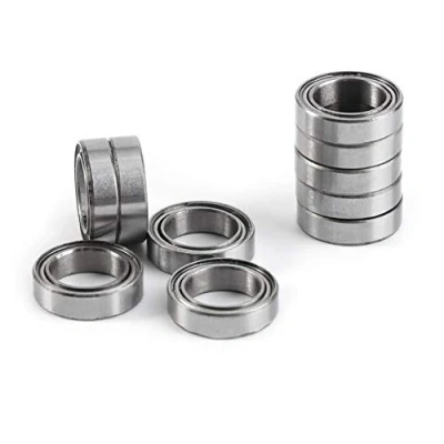 Afbeelding van Dunwandig Stalen Kogellager, 10 Stks 6700zz 10x15x4mm Diepe Groefkogellagers Dubbel Afgeschermde Dunne Sectie Miniatuurlagers voor 3d printerwiellagers