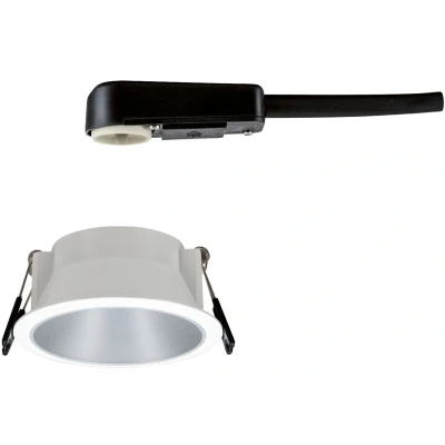 Afbeelding van Paulmann 93398 LED inbouwlamp GU10 10 W Wit (mat), Zilver
