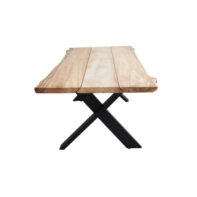 Afbeelding van 4 Seizoenen Tuinmeubelen Tafelblad Pohon 300x100cm Boomstam