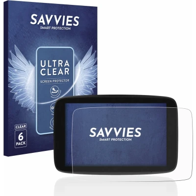 Afbeelding van Savvies (6 Stuks) Schermbeschermer voor TomTom Go Expert 7&quot; Screen Protector Ultra Transparant