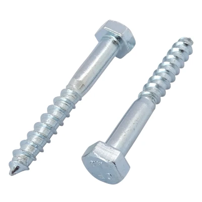Afbeelding van Houtdraadbouten verzinkt DIN 571 8x140 50 stuks