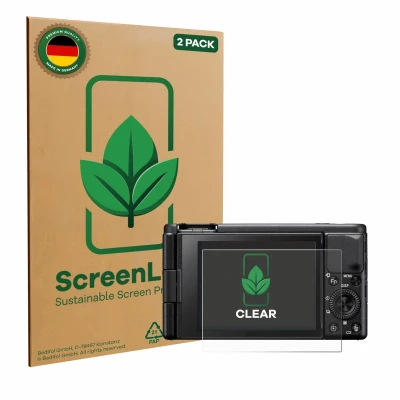 Afbeelding van ScreenLeaf Screenprotector voor Sony ZV 1 / 1A Duurzame schermbescherming Folie Beschermfolie transparant (2 Stuks)