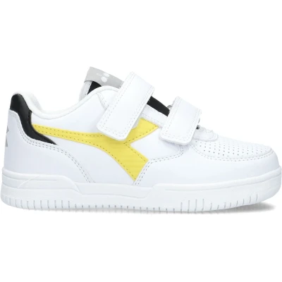 Afbeelding van Diadora Raptor Low Stripe Ps Sneakers Jongens Wit Maat 32