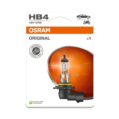 Afbeelding van OSRAM 4062172395328 Halogeenlamp Original Line HB4 51 W 12 V