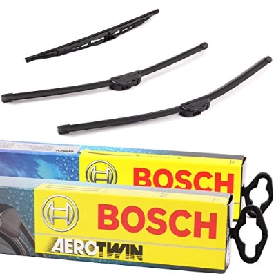 Afbeelding van Set Bosch ruitenwisserbladen, ruitenwisserbladen Aerotwin A696S + achterruitenwisser H306
