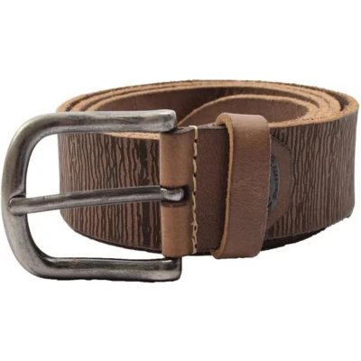 Afbeelding van Stijlvolle taupe Kleurige Riem met Laserprint 4 cm Breed Lengte 105