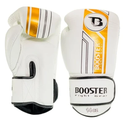 Afbeelding van Booster Bokshandschoenen BGL V9 wit goud 16 oz