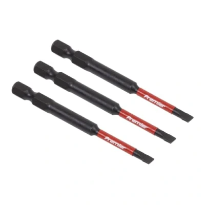 Afbeelding van Sealey 3st 75mm sleufkop 4.5mm Impact Power Tool Bit Set AK8251