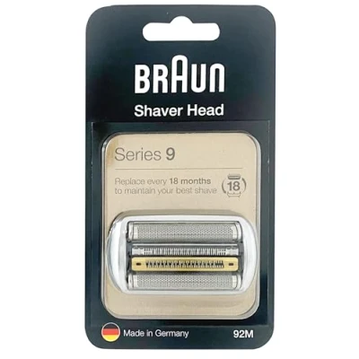 Afbeelding van Braun Series 9 92M Elektrisch Scheerapparaat Vervangingskop Zilver Compatibel Met