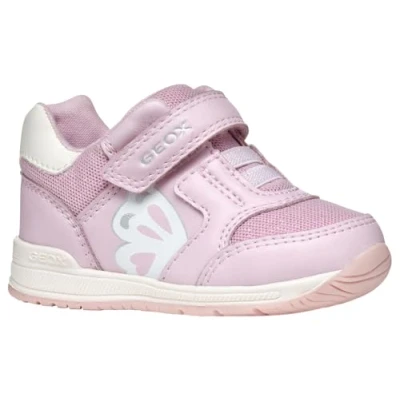 Afbeelding van Geox B Rishon Girl A babyschoenen voor meisjes, roze/crèmewit, 18 EU