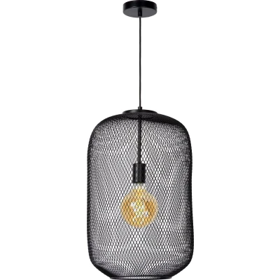 Afbeelding van Lucide MESH Hanglamp Ø 35 cm 1xE27 Zwart