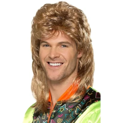 Afbeelding van &quot;Mullet pruik / Jason voor mannen Verkleedpruik One size&quot;