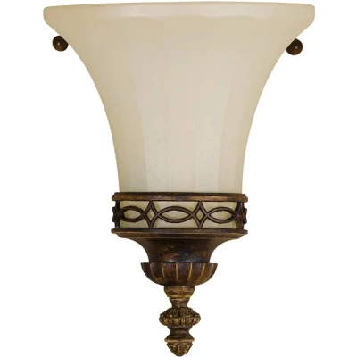 Afbeelding van Feiss LED Wandlamp Drawing Room 1X E14 Max 40W Walnut