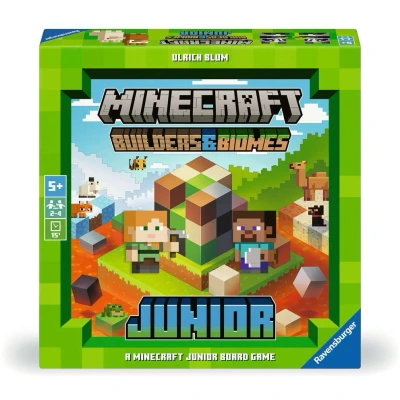 Afbeelding van Ravensburger Minecraft Builder &amp; Biomes Junior Bordspel Vanaf 7 Jaar