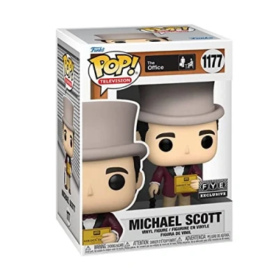 Afbeelding van POP! The Office 1177 Michael Scott met Golden Ticket Special Edition