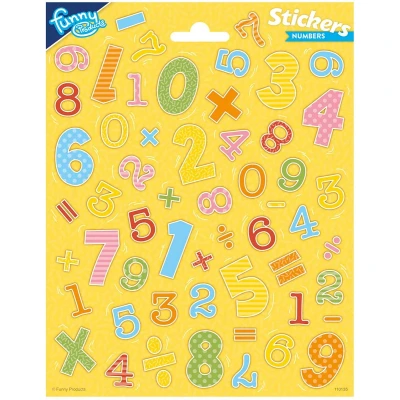 Afbeelding van Totum Stickervel Getallen